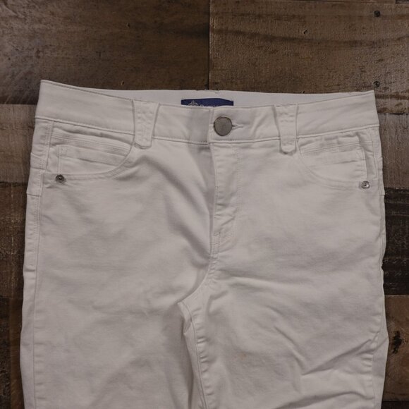 Democracy “Ab”solution White Ankle Jeans Women’s Size 10 - Picture 2 of 11